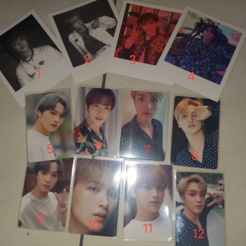 PHOTOCARD HAECHAN DICON OFFICIAL // POLAROID NCT OFFICIAL