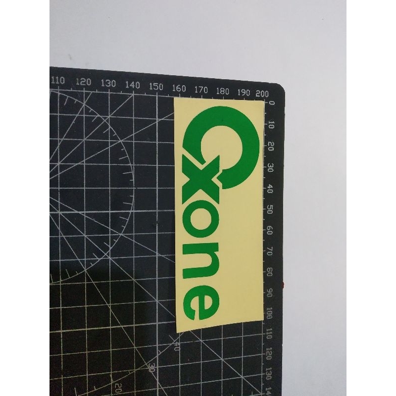 

cutting stiker oxone