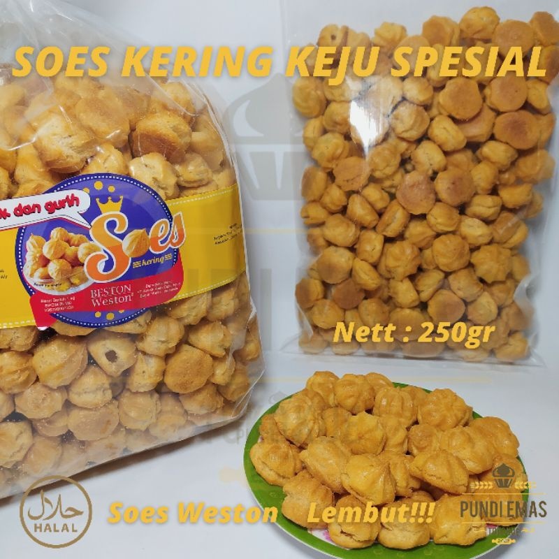 

Soes Kering Coklat / Keju / Kue Sus Kering Isi Coklat Kiloan Gram