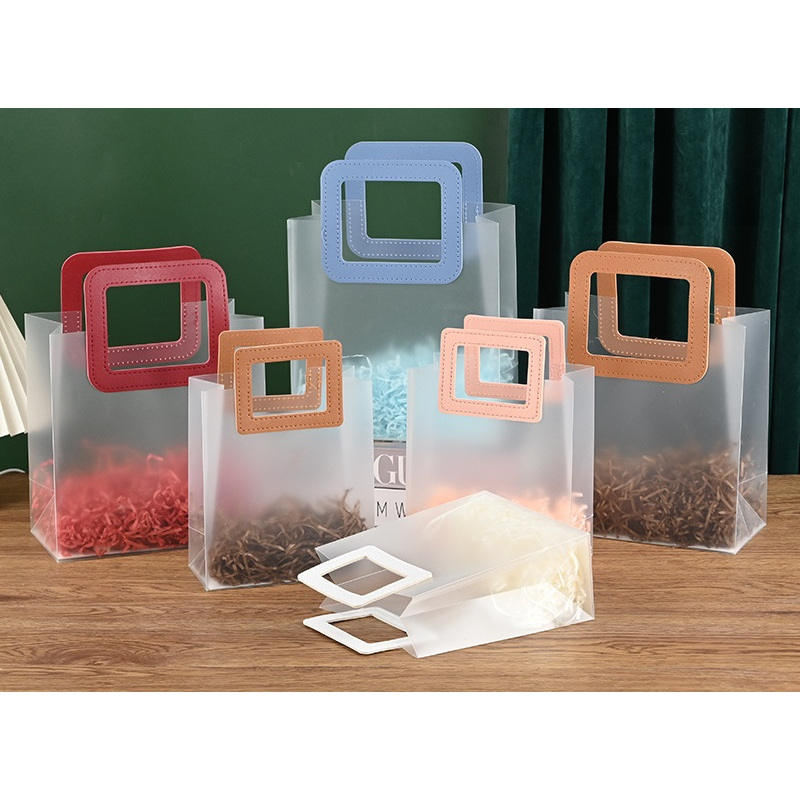 

Tas Mika PP Doff Polos | Goodie Bag | Tas Hampers | Tas Souvenir Doff Polos Tali Warna Model KOTAK