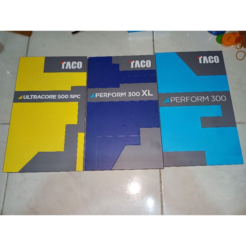 Katalog Vinly TACO terlengkap & terbaru 2024.Perform 300, Perform 300 XL,& Ultracore 500 SPC.