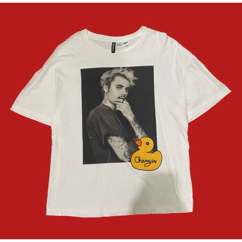Preloved Kaos H&M X Justin Bieber Changes Official