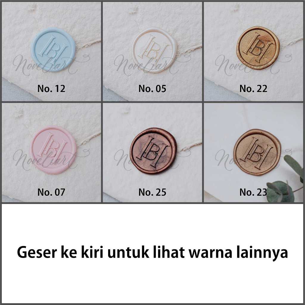

Wax Seal initial HB / wax seal HB BH / wax seal undangan
