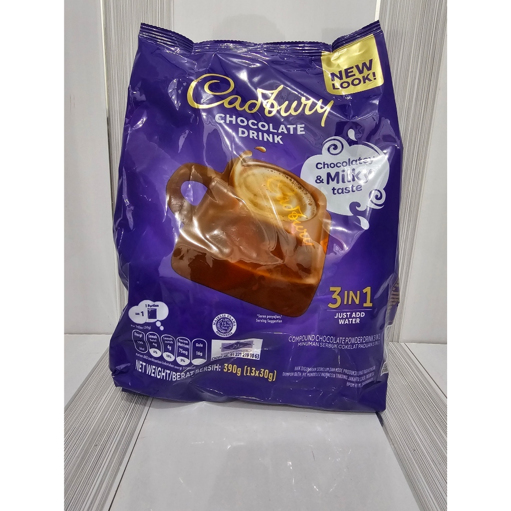 

Cadbury Chocolate Drink 390g isi13x30g