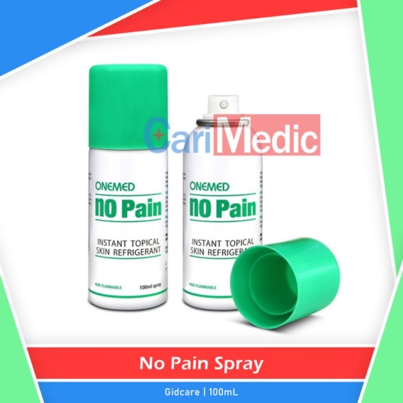 No Pain Spray 100ml | Spray Pereda Nyeri OneMed