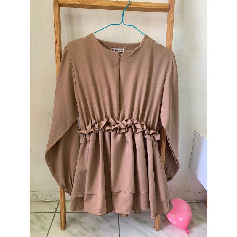 PRELOVED GAMIS/ATASAN SALLY SCARF / TUNIK / ABAYA SERBA 50k