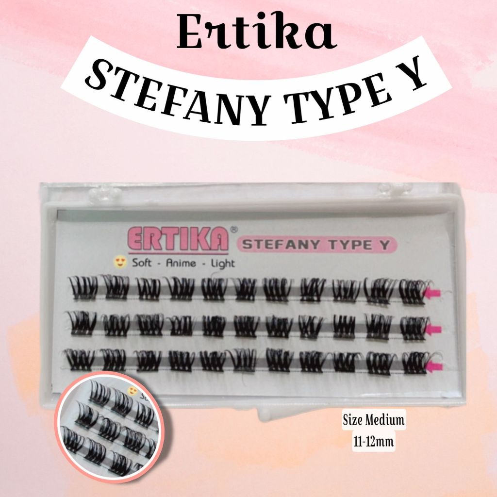 Eyelash Extension STEFANY TYPE Y by Ertika Eyelash