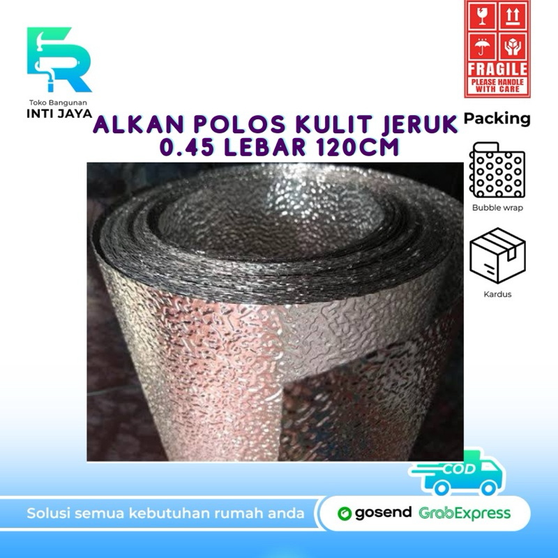 Alkan Polos 0.45 Lebar 120CM Kulit Jeruk / MTR