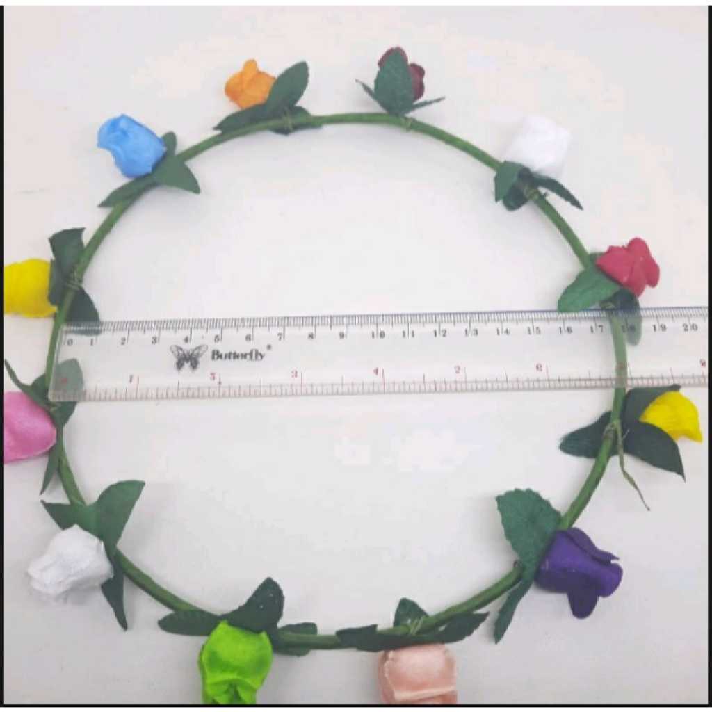 MAHKOTA BUNGA / BANDO BANDANA HIASAN KEPALA WANITA