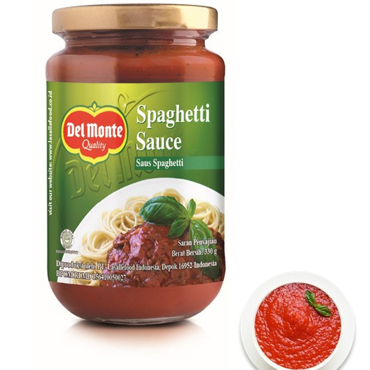 

Delmonte Saus Spaghetti 330 Gram
