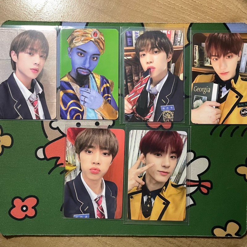 [FULLSET] PHOTOCARD SUNWOO ERIC SUNRIC MAVERICK POB BENEFIT MAKESTAR HALLOWEEN MAKESTAR1 MAKESTAR3 W