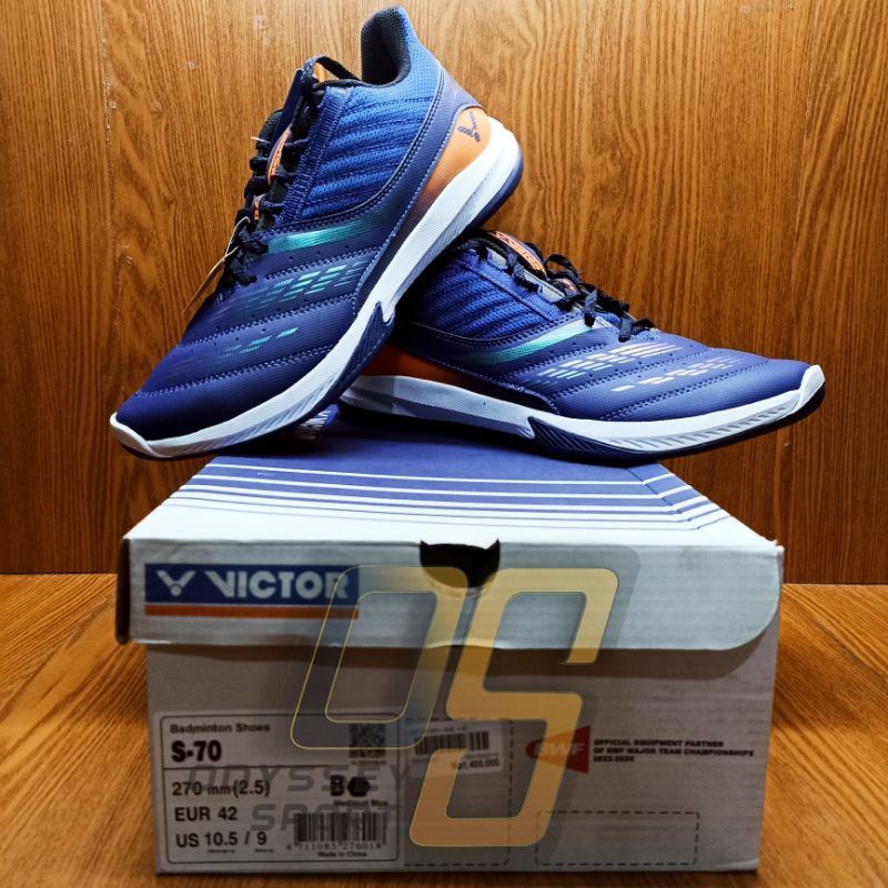 Sepatu Badminton Victor S-70 (Dark Blue) 100% ORIGINAL