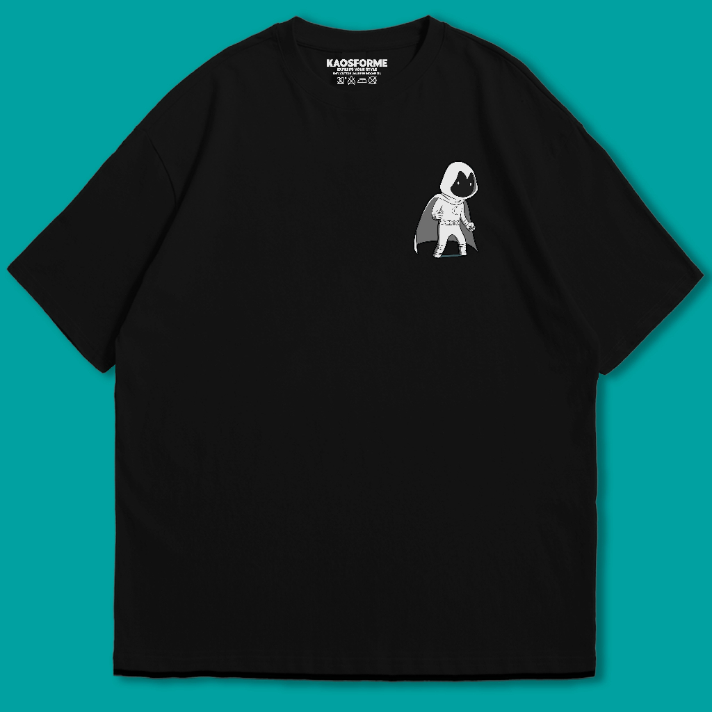 Kaos Moon Knight Marvel MCU Logo Series baju Moon knight