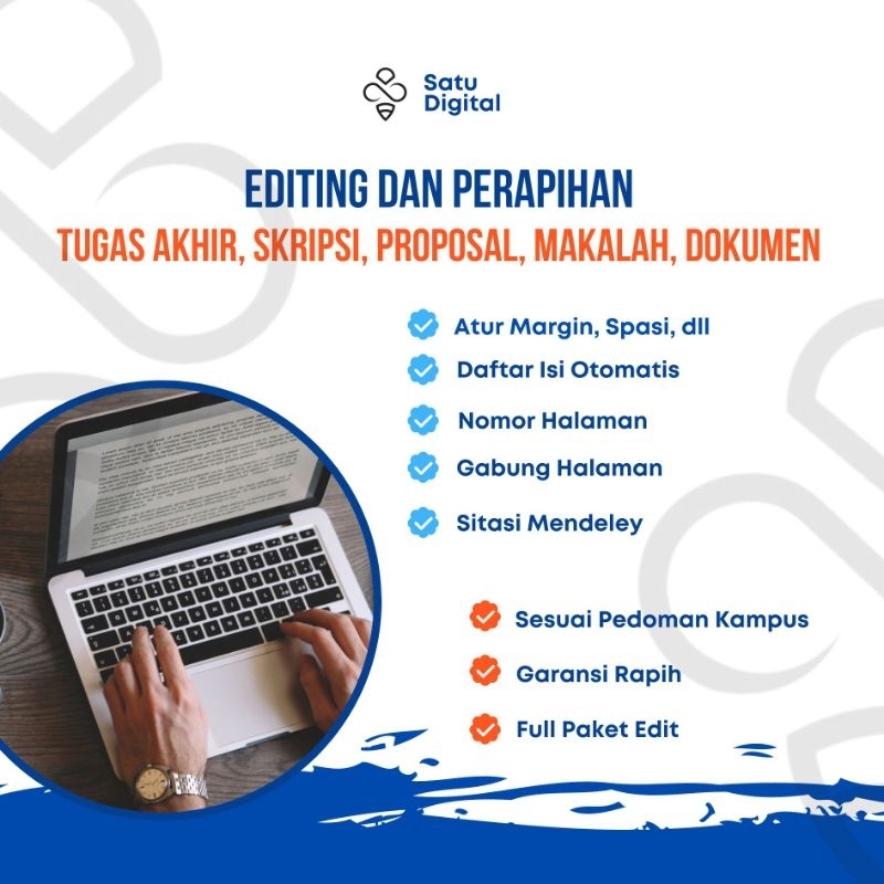 Edit dan rapih word proposal skripsi tesis