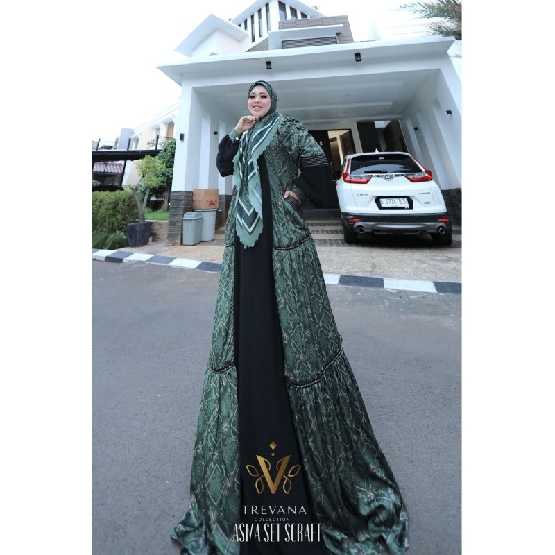 (NEW) GAMIS SYARI ASMA SERIES by TREVANA