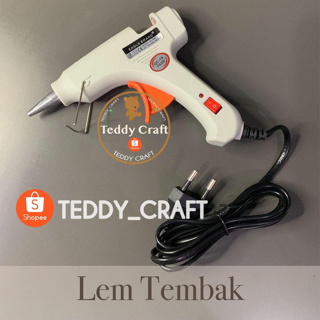 

Lem Tembak Eagle - Glue Gun - Alat Lem - Teddy Craft