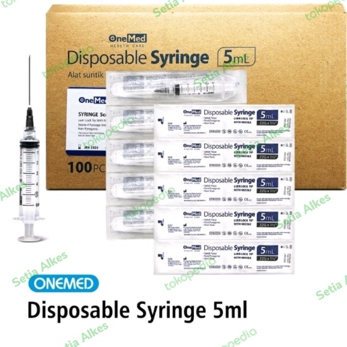 Spuit 5cc Onemed Spuit 5 ml BOX