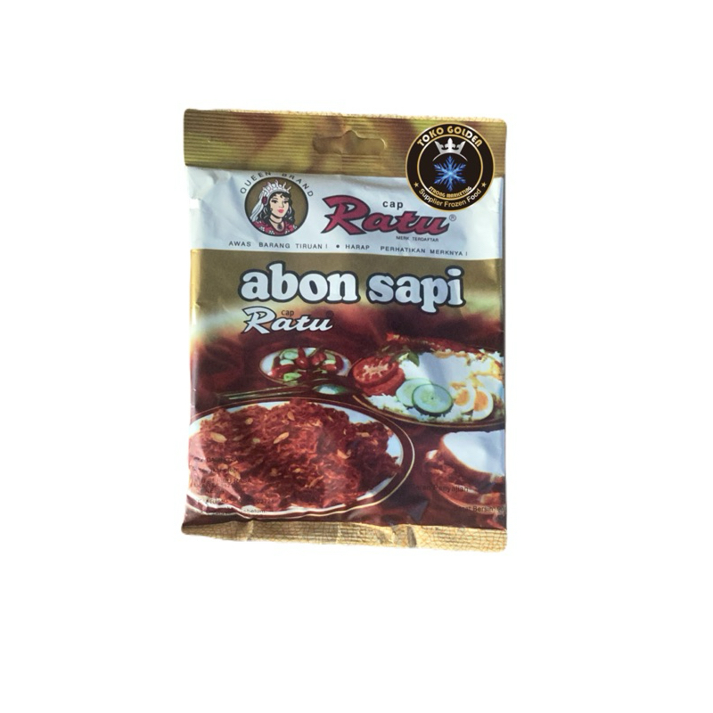 

Cap ratu abon sapi 90gr