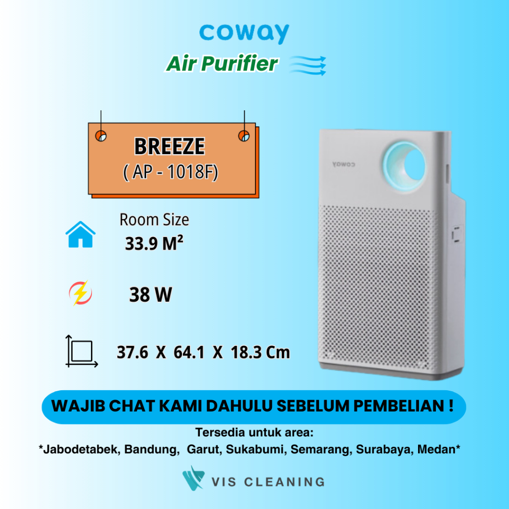 Air Purifier Coway Breeze - Pemurni Udara