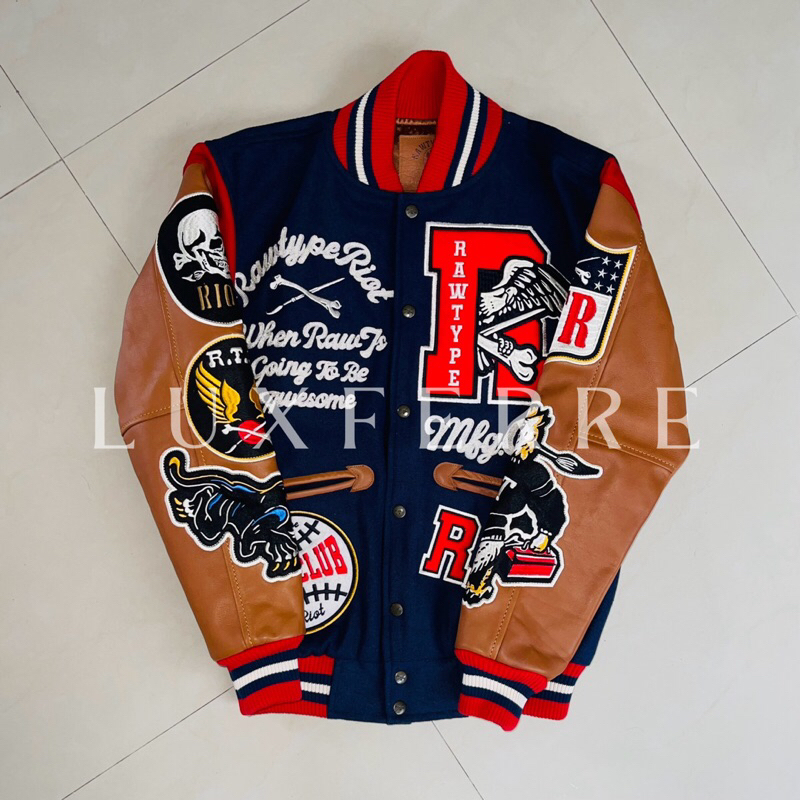 RAWTYPE RIOT LEGENDARY VARSITY JACKET TYPE-3