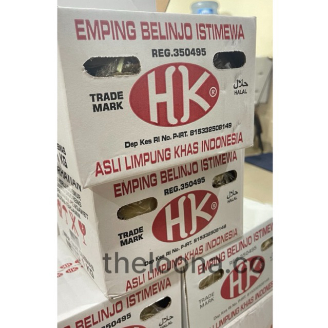 

Emping HK SUPER KERING 100% KUALITAS PREMIUM