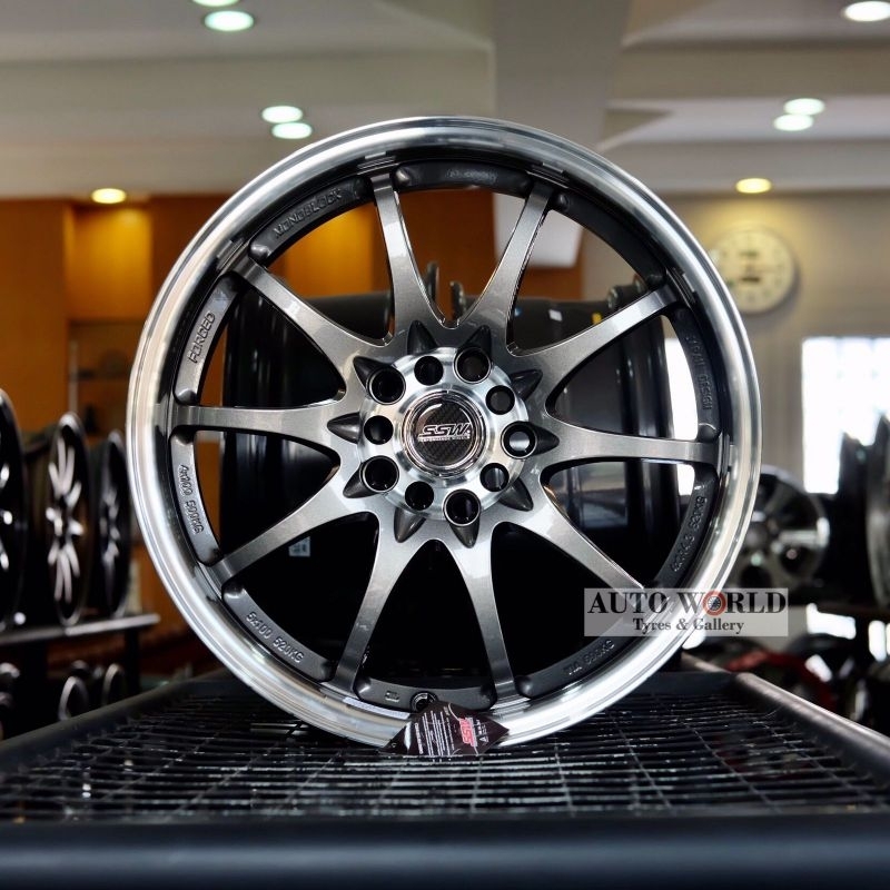 SALE Velg Original SSW S200 CE28 Ring 17 PCD 5x114.3, 5x100 - Xpander, Civic Turbo, HRV, Innova, Ava