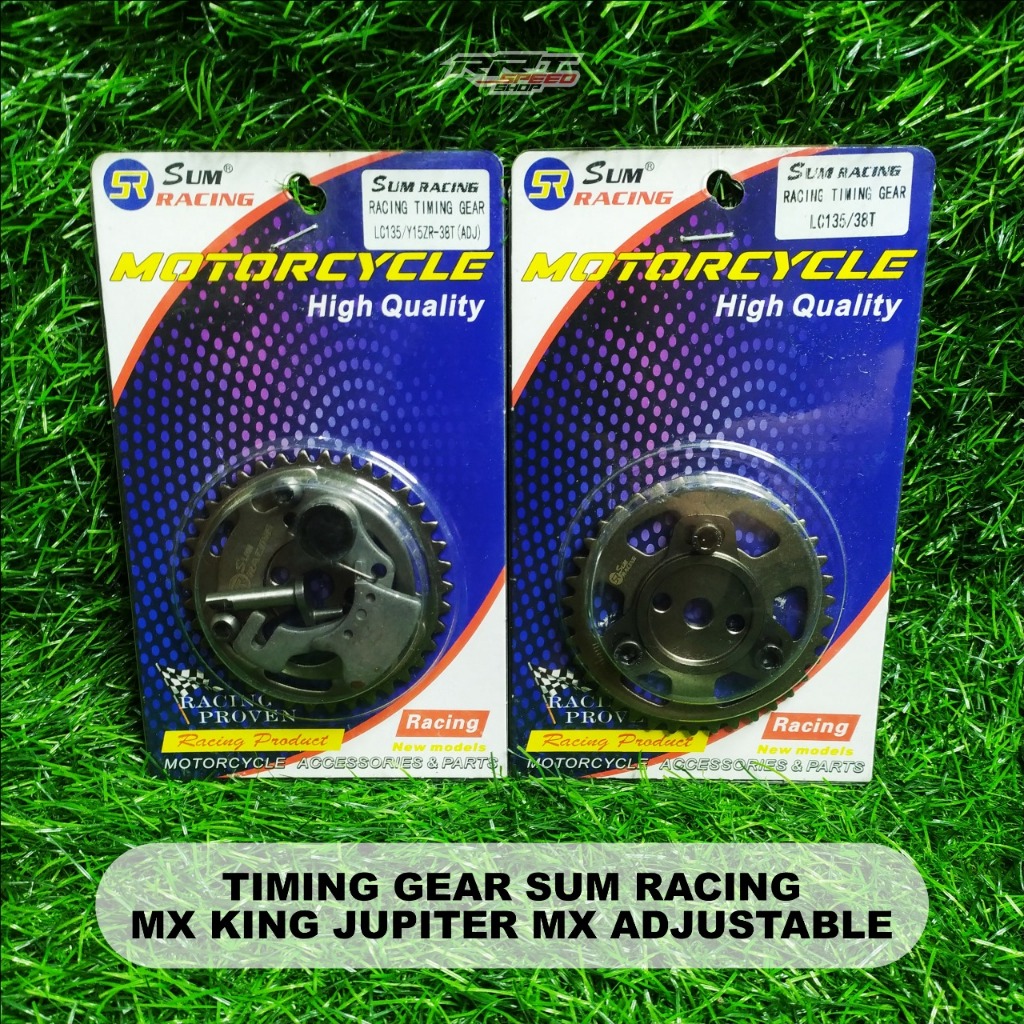 TIMING GEAR GIGI SENTRIK SUM RACING MX KING JUPITER MX R15V2 VIXION NEW NMAX AEROX R15 V3 38T DISKOM