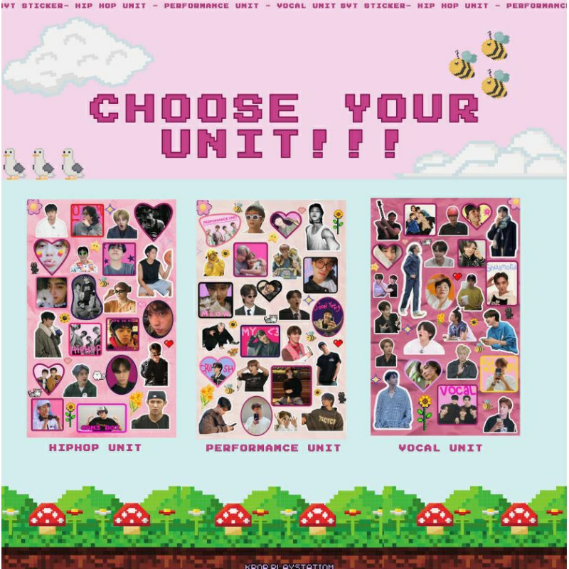 SEVENTEEN STICKER UNIT