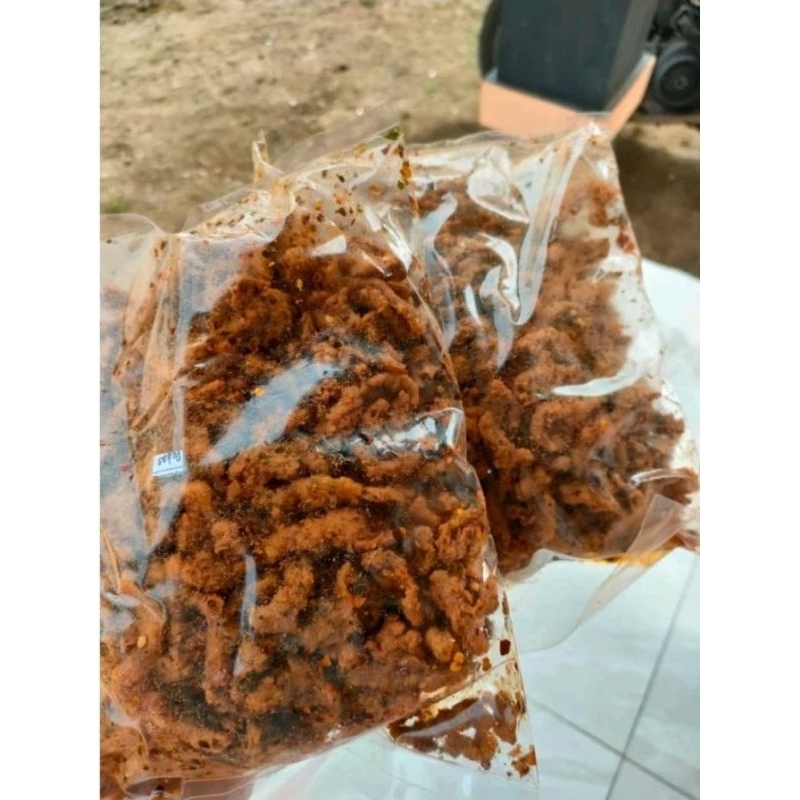 

Usus Ayam Krispi Pedas Daun Jeruk
