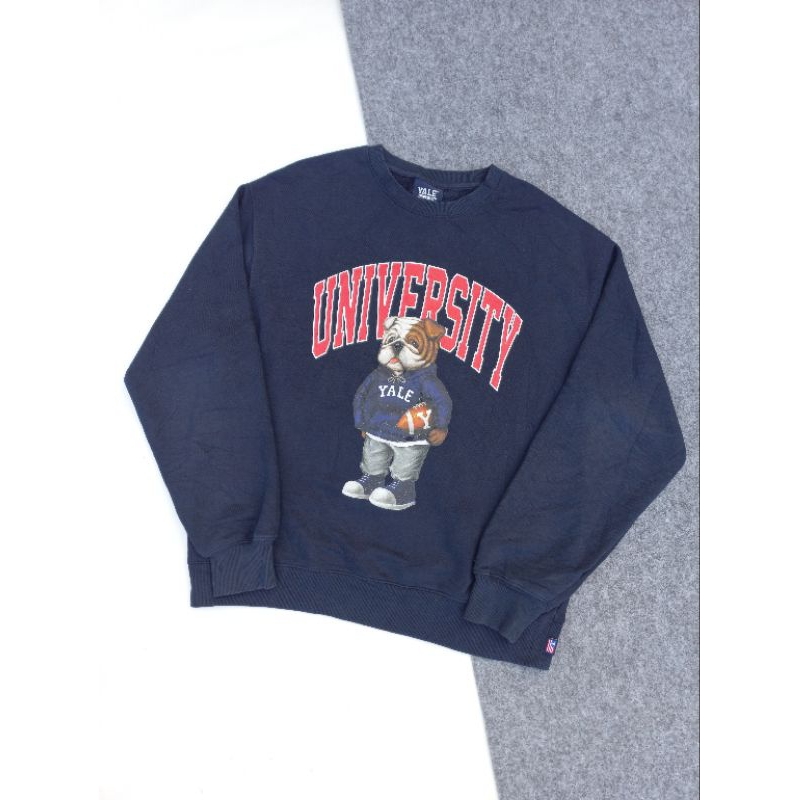 SWEATER YALE UNIVERSITY CREWNECK YALE