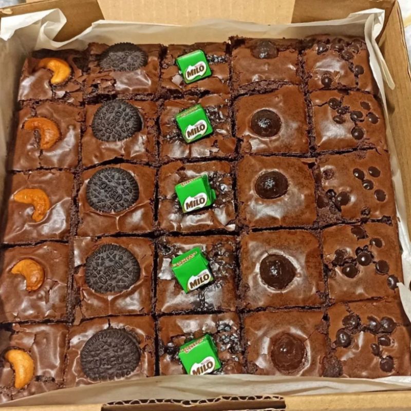 

Hampers Brownies panggang coklatnya premium