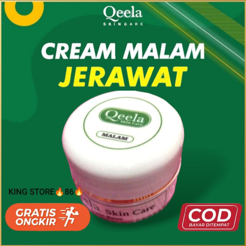 [ SALE ] Qeela Skincare - Krim Untuk Jerawat Membandel / Krim Jerawat Parah / Krim Jerawat Batu / Kr