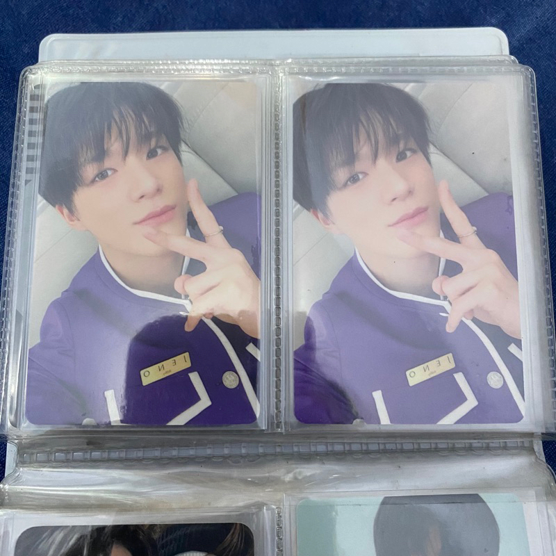 photocard official pc Jeno nct dream sg22 season greeting 2022 selfie selca keycard
