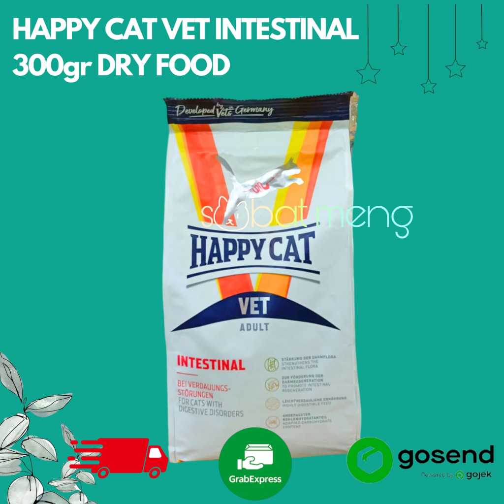 HAPPY CAT VET INTESTINAL 300g | HAPPY CAT INTESTINAL DRY FOOD