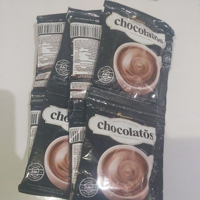 

Chocolatos drink renceng isi 10sachet