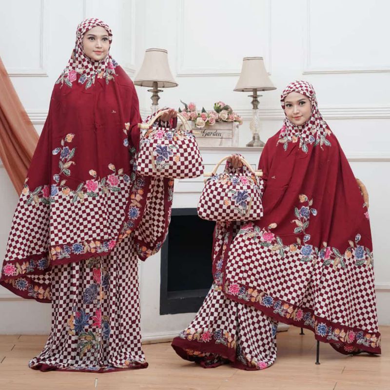 mukena encim.mukena batik.mukena traveling