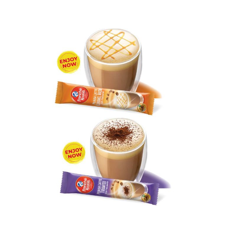 

Frenche Roast Coffee Tiramisu Caramel Kopi Malaysia Ecer 1 Sachet