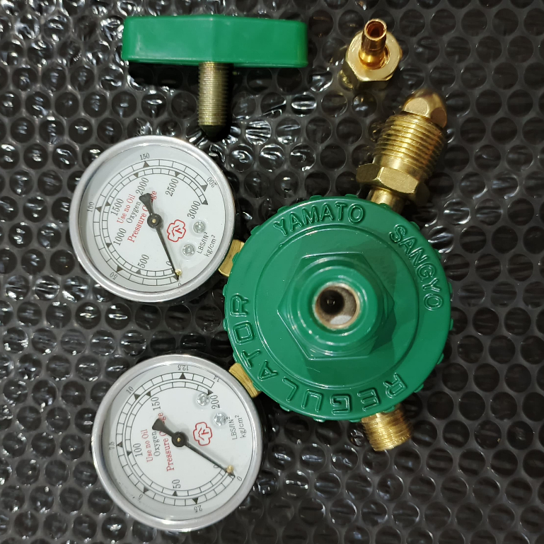 LAGI MURAH OXYGEN REGULATOR BESAR LAS OXYGEN LAS TABUNG LAS KARBIT