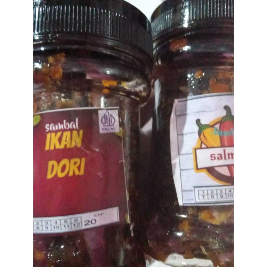 

sambal ikan dori botol 150 ml