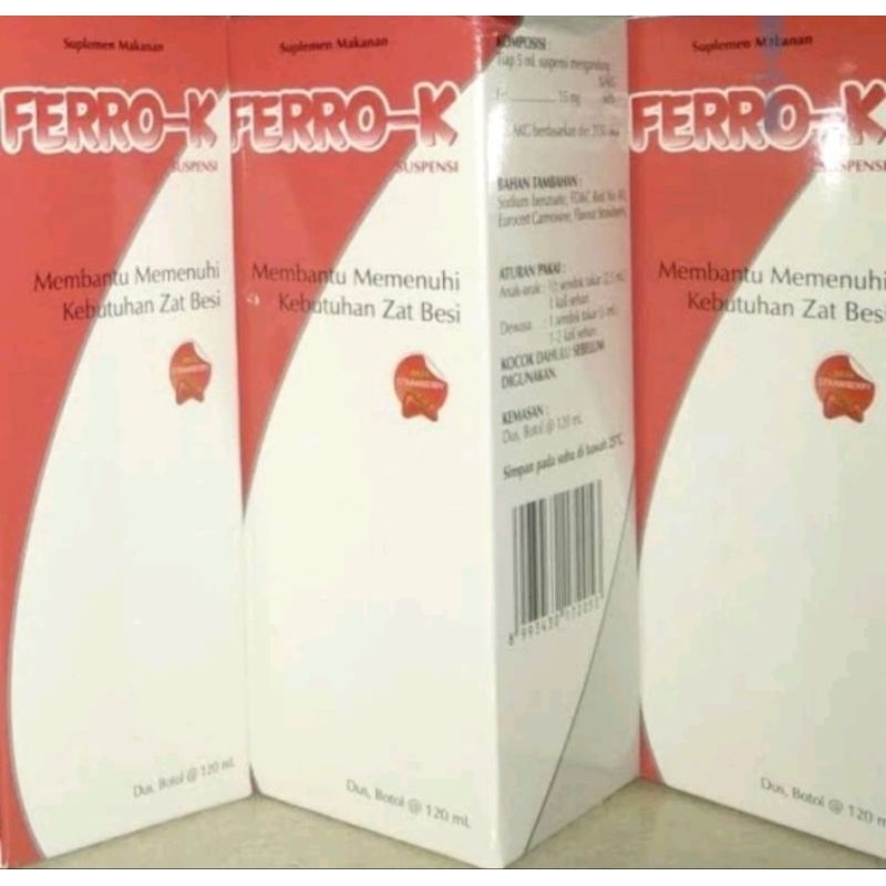 Fero K/Ferro K/Fero-K/Ferro-K 120ml