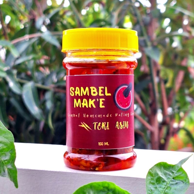 

SAMBEL MAK'E Sambal Teri Asin