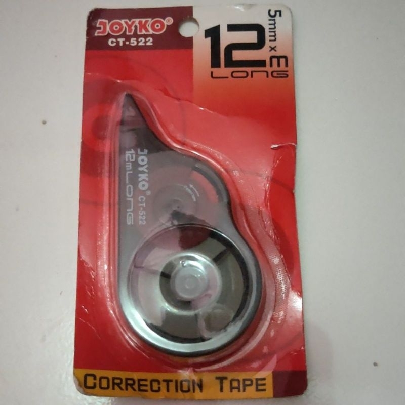 

CORRECTION TAPE JOYKO/CY-522/TIPE X PANJANG 12M