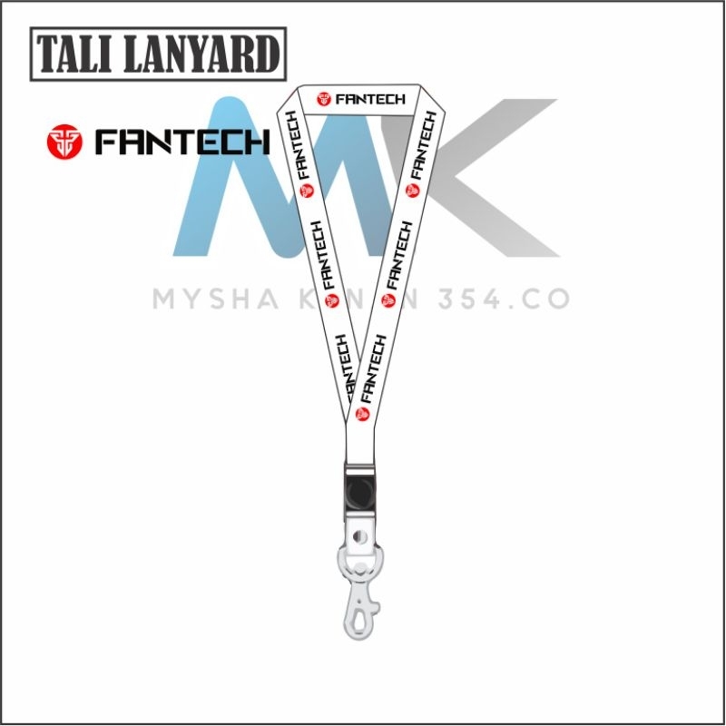 

TALI LANYARD PREMIUM FANTECH GANTUNGAN KUNCI/GANTUNGAN ID CARD/gantungan
