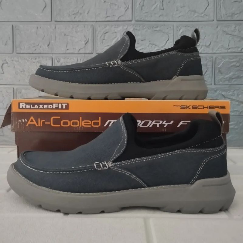 Sepatu Skechers Doveno Cowok Sale
