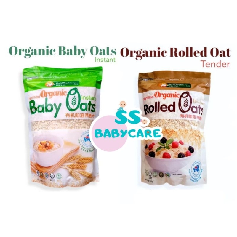 

Health Paradise Organic Instant Baby Oat & Tender Rolled Oat 500gr