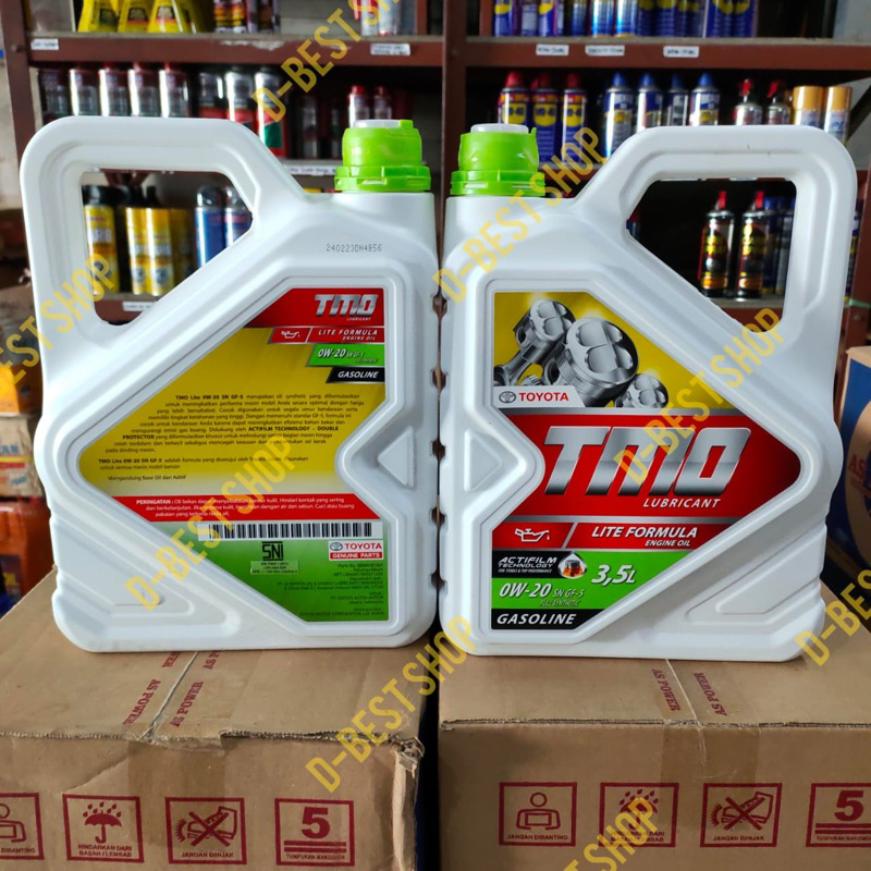 TMO LITE 0W/20 - 3.5 LITER FULL SYNTHETIC