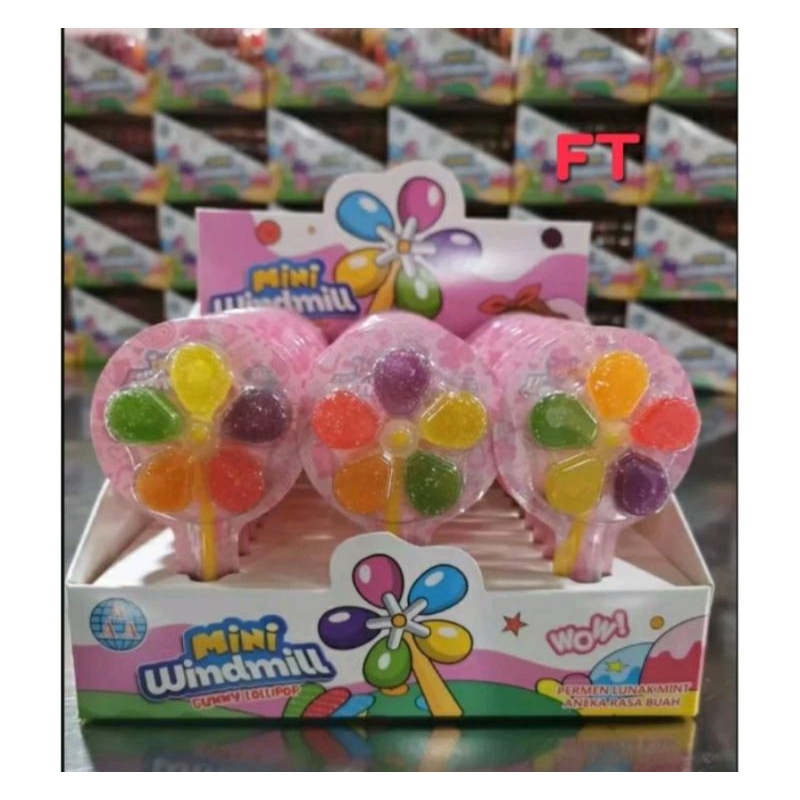 

[1 BOX ISI 30PCS]PERMEN KIPAS WINDMILL