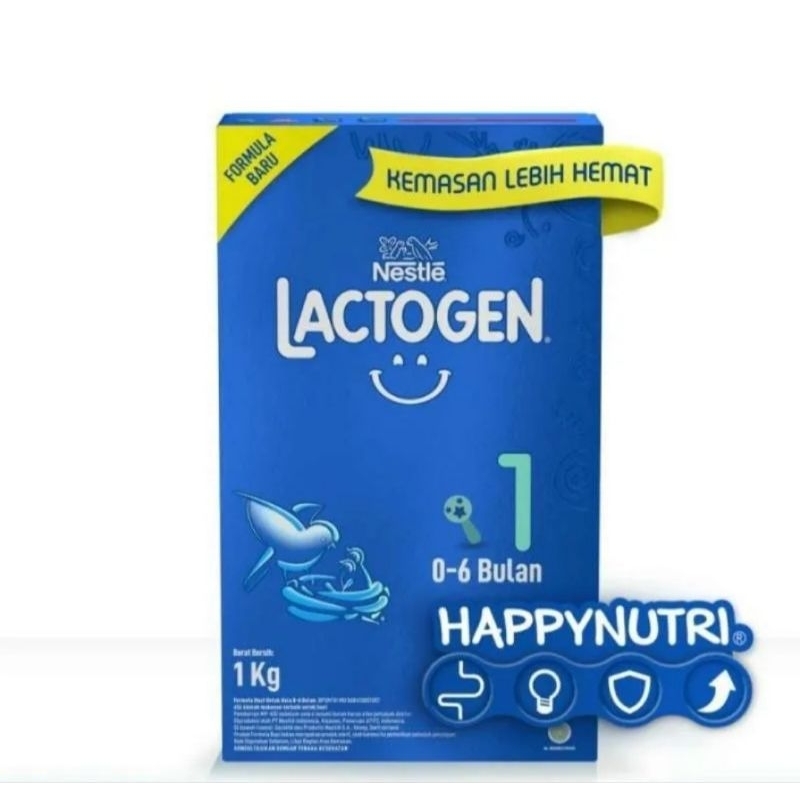 Lactogen 1 0 - 6 bulan / Lactogen 2 6 - 12 1000 gram