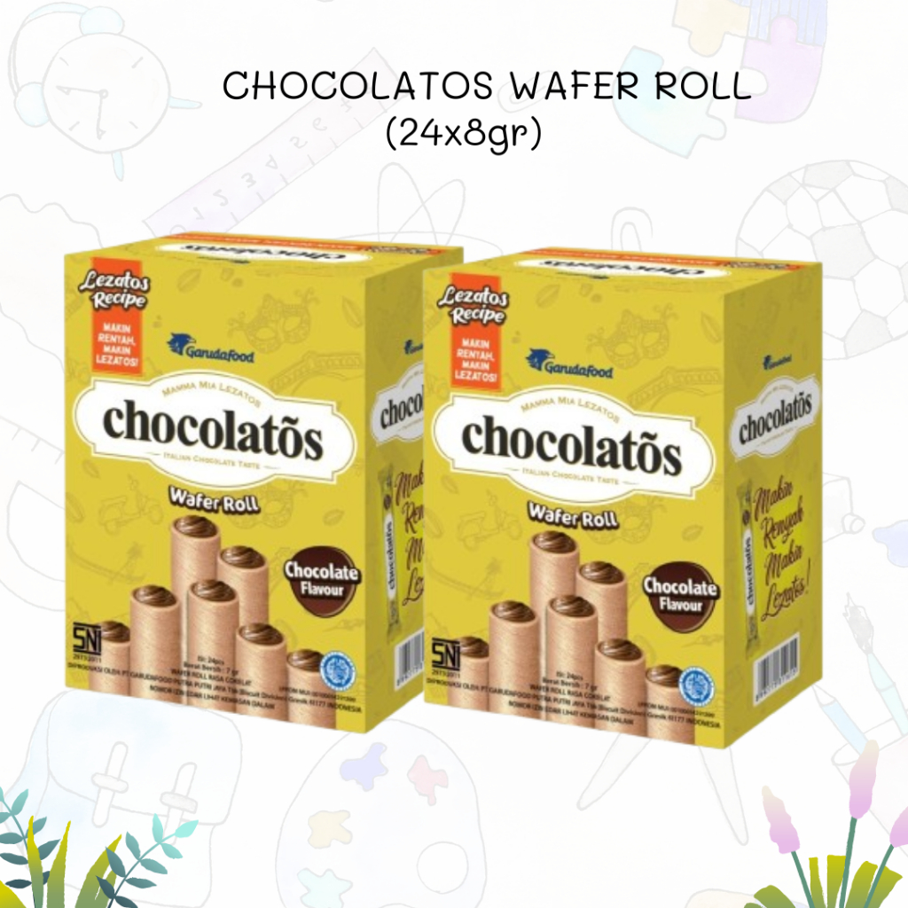 

CHOCOLATOS WAFER STICK 24x8gr (1box)