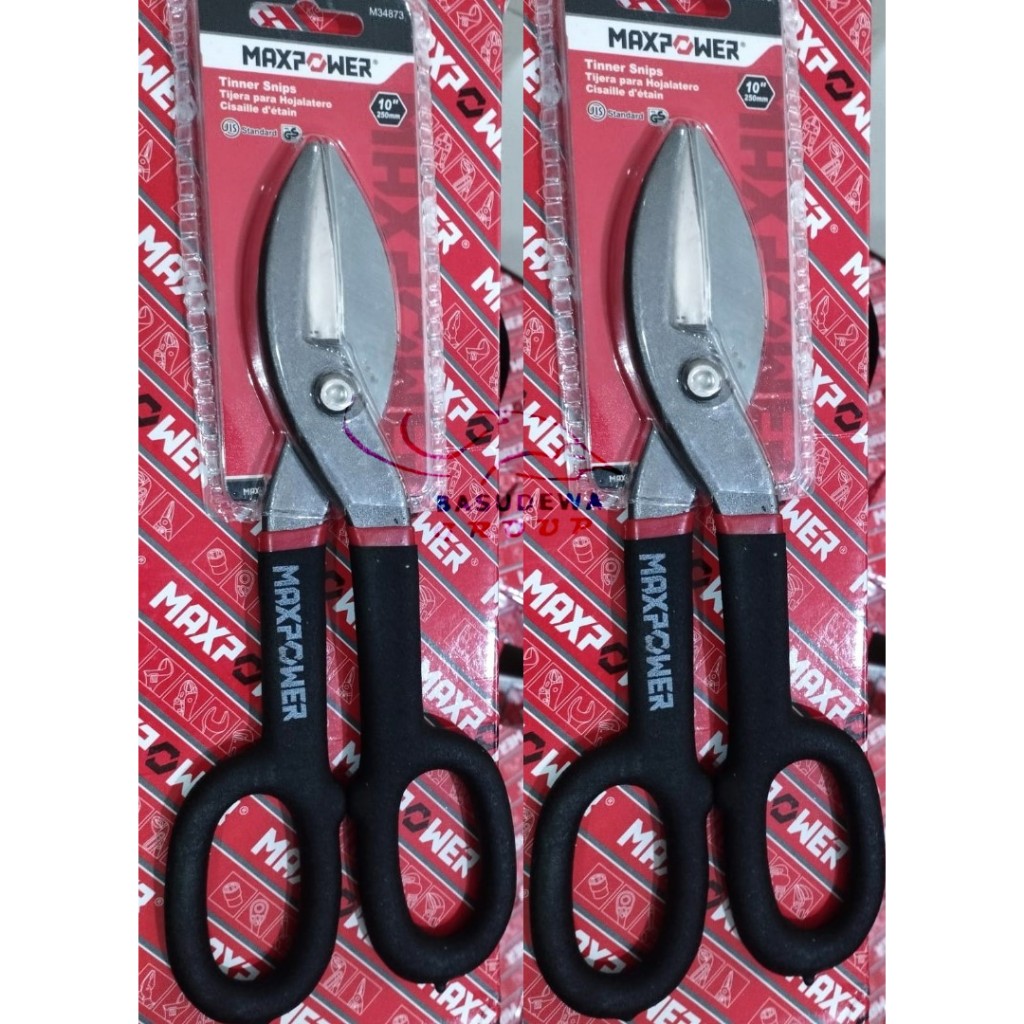 MAXPOWER GUNTING SENG 10" (250MM) / TINNER SNIPS 10 INCH MAXPOWER